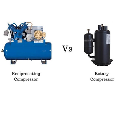 Compresor alternativ vs compresor rotativ în HVAC