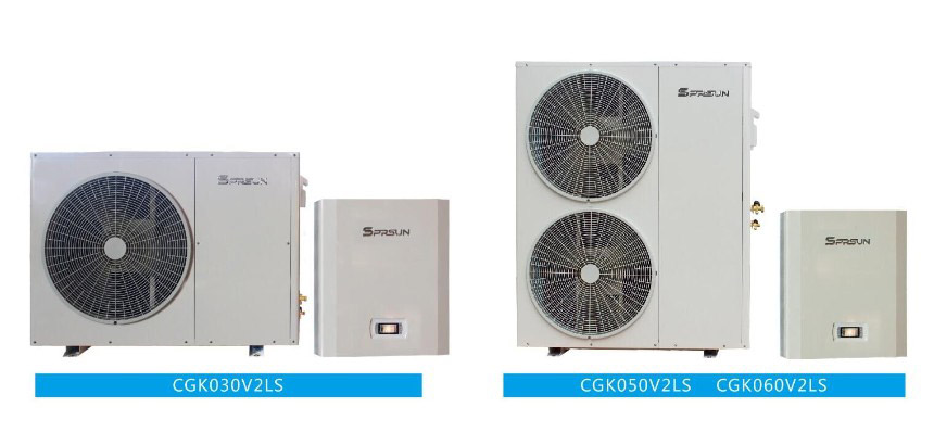 Modele de pompe de căldură cu sursă de aer EVI Split DC Inverter