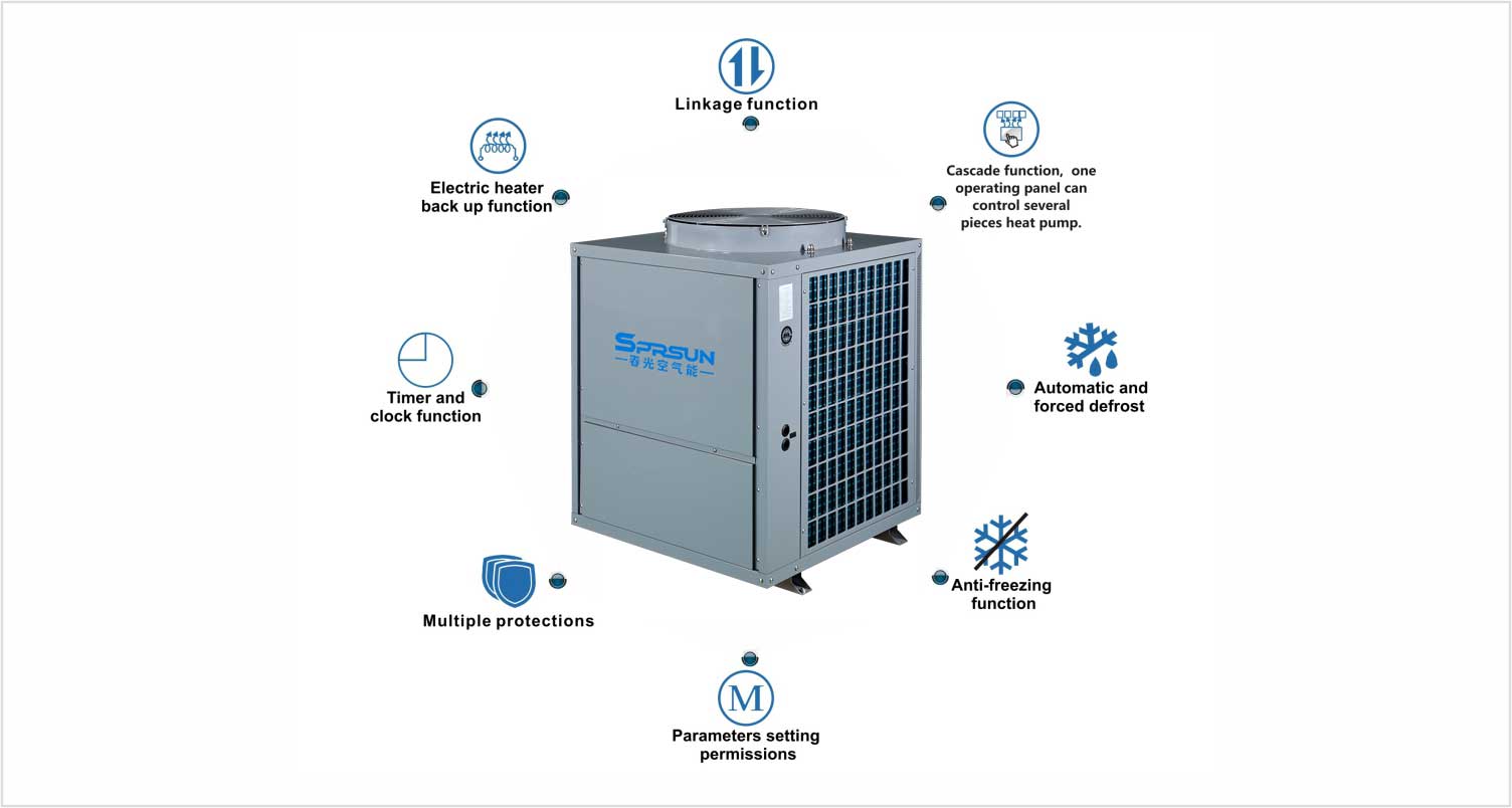 Caracteristici importante ale încălzitoarelor de apă cu pompă de căldură cu sursă de aer cu cost redus